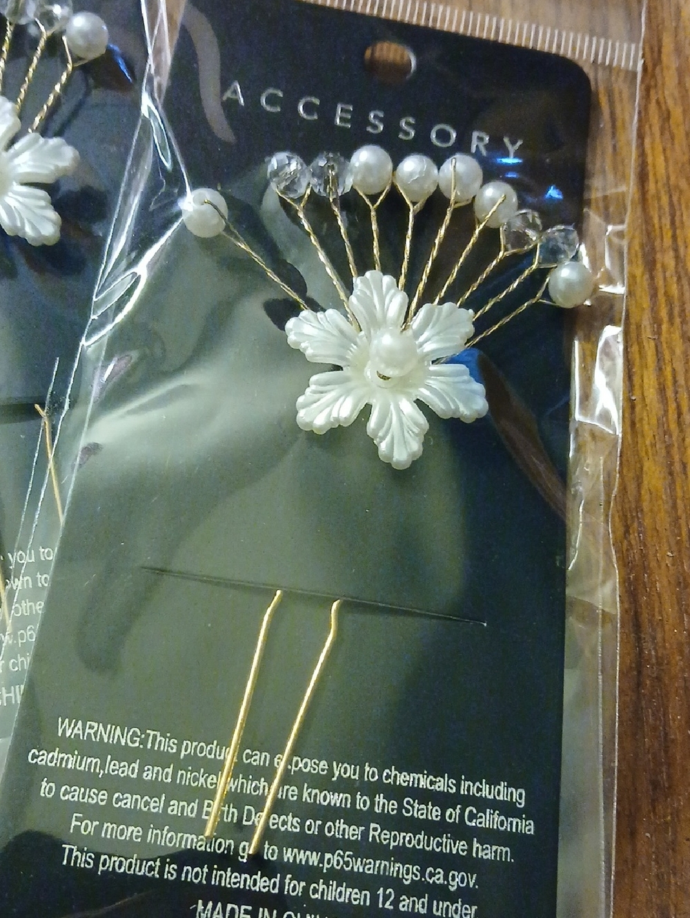 Romantic Floral Hair Pins Set(2) Vintage Inspired Jewelry Bridal